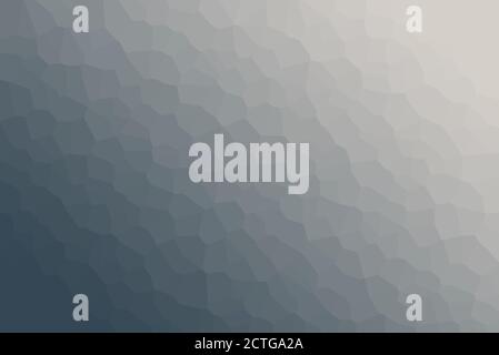 Clean Grey Low Poly Gradient Crystallize Background Illustration Stock Photo