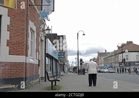 Shields Road, Byker, Newcastle. Stock Photo