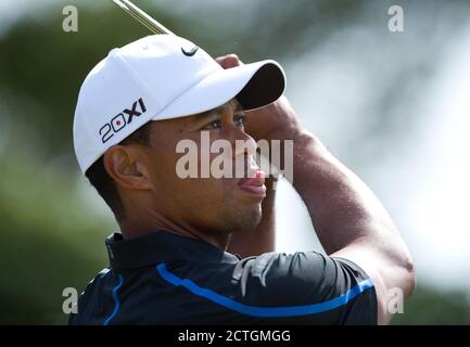 TIGER WOODS THE OPEN CHAMPIONSHIP, MUIRFIELD. 20/7/2013 PICTURE CREDIT: MARK PAIN / ALAMY Stock Photo