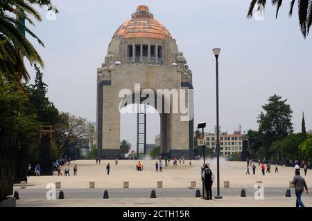 Mexico City - Monument to the Revolution - Monumento a la Revolucion Stock Photo