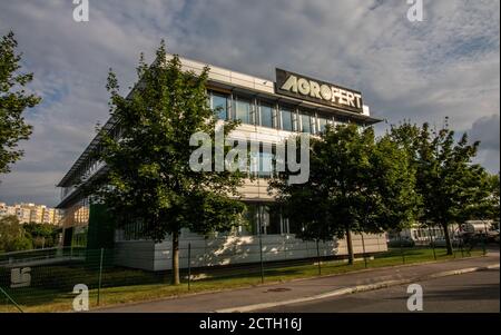 Headquaters of Agrofert company, in Prague, Czech Republic, July 18, 2020. (CTK Photo/Martin Macak Gregor) Stock Photo