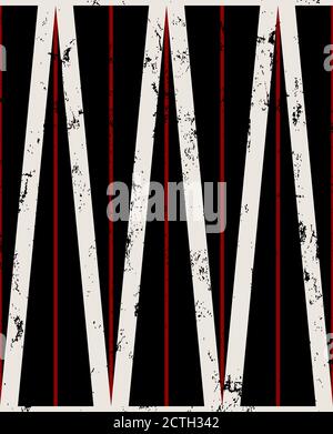 abstract geometric background pattern, with triangles, stripes, strokes and splashes, seamless Stock Vector