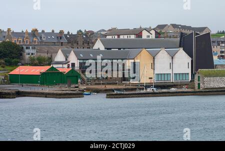 Exterior view of Shetland Museum in Lerwick, Shetland , Scotland, UK Stock Photo