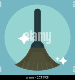 Isolated duster icon. Cleaning products icon - Vector Stock Vector