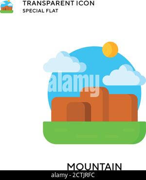 Pan detailed circular flat vector icon. Vector isolated concept metaphor illustrations. Stock Vector