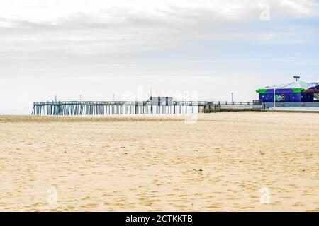 Ocean City, Maryland, Early Spring, The Pier Stock Photo