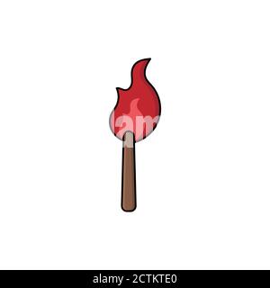 matches vector design template illustration Stock Vector