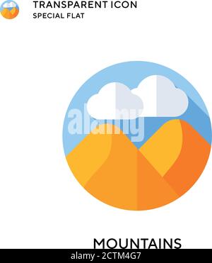 Twin towers Simple vector icon. Modern, simple flat vector illustration for web site or mobile app Stock Vector