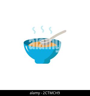 Soup icon. Simple element from sea food collection. Creative Soup icon for web design, templates, infographics and more Stock Vector