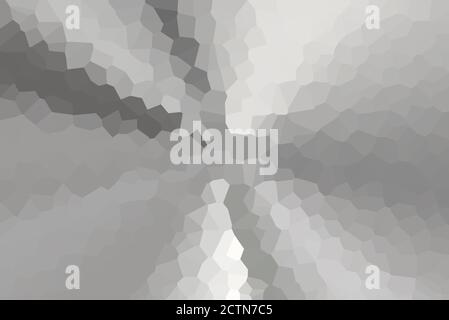 Modern Grey Smooth Low Poly Gradient Crystallize Background Illustration Stock Photo