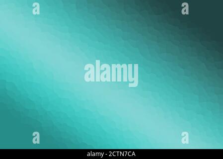 Cyan Shades Low Poly Gradient Crystallize Background Illustration Stock Photo