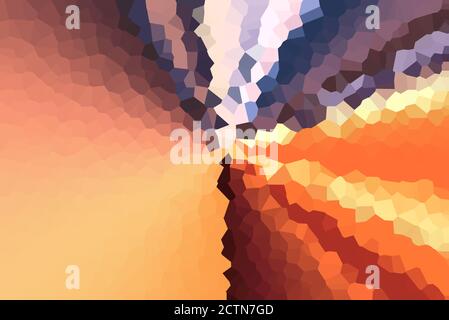 Unique Low Poly Gradient Crystallize Background Illustration Stock Photo