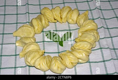 Culurgiones, a typical traditional pasta from Sardinia, italy Stock Photo -  Alamy