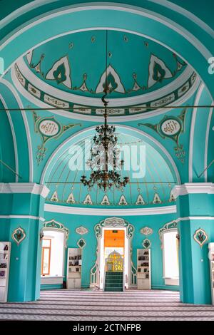 Kazan, Russia – June 28, 2017. Interior view of Nurullah mosque in Kazan, Russia. Stock Photo