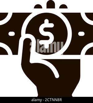 Volunteers Support Money Vector Icon Stock Vector