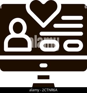 Volunteers Support Website Vector Icon Stock Vector