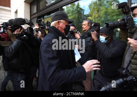 Photo Must Be Credited ©Alpha Press 079965 24/09/2020 Boris Becker appears at Westminster Magistrates Court In London Stock Photo