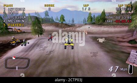 ATV Off Road Fury 2 - Sony Playstation 2 PS2 - Editorial use only Stock Photo