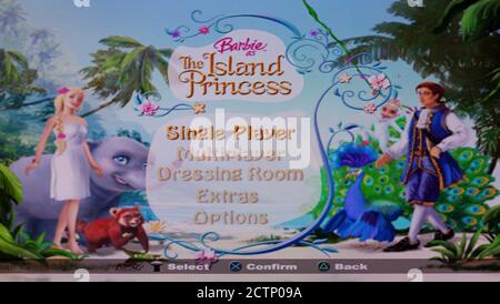 Barbie Playstation2 The Island Princess