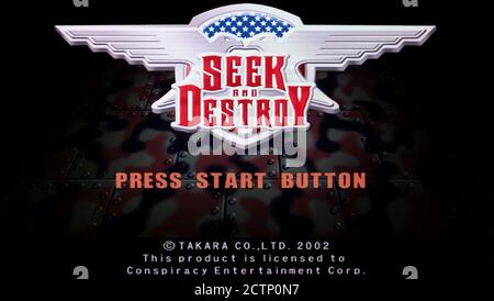 seek and destroy playstation 2