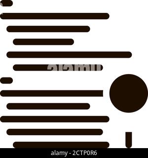 Magnifier Search Code Mistake Vector Line Icon Stock Vector