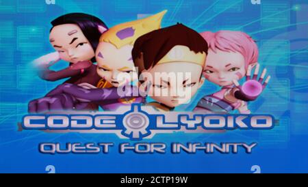 Code Lyoko - Quest for Infinity - Sony Playstation 2 PS2 - Editorial use only Stock Photo