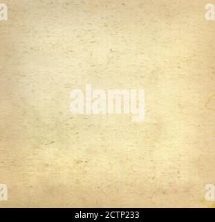 Beige old blank canvas paper texture background. Closeup Stock Photo