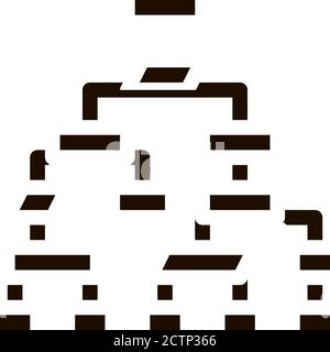 Structure Computer System Vector Icon Stock Vector
