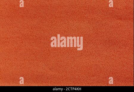 Brown artificial leather texture background pattern closeup Stock Photo