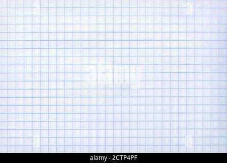 Detailed blank math paper pattern texture as background. Stock Photo
