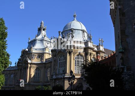 Budapest, Hungary - 10/07/2020: View of the streets of the city of Budapest, Hungary Stock Photo