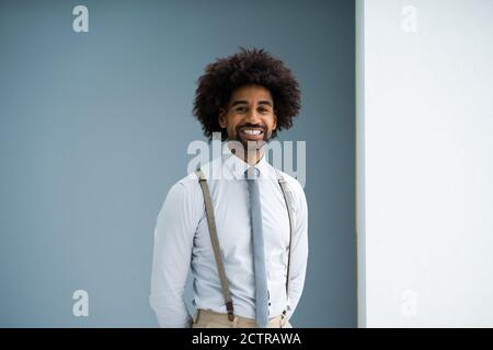 Young African American Accountant Or Law Attorney Stock Photo