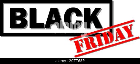 Black Friday logo design label, colorfull Stock Vector