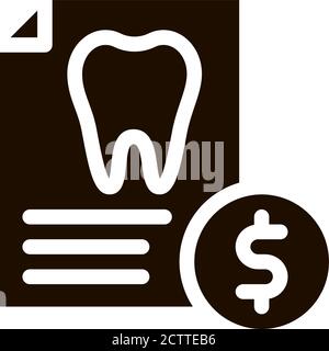 Dentist Stomatology List Vector Icon Stock Vector