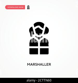 Marshaller vector icon. . Modern, simple flat vector illustration for web site or mobile app Stock Vector