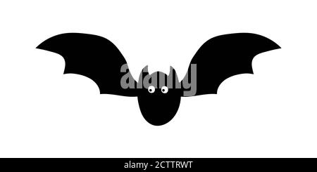 Cartoon fly with big eyes isolated on a white background. Vector cartoon  close-up illustration. Stock Vector