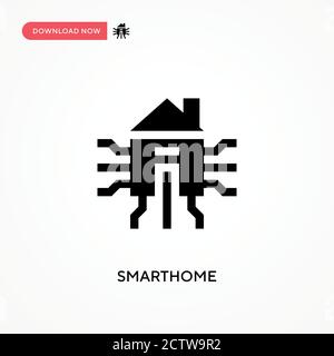 Smarthome vector icon. . Modern, simple flat vector illustration for web site or mobile app Stock Vector