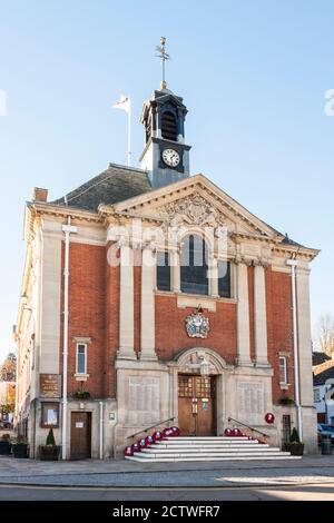 Henley Town Hall, Henley-on-Thames, Oxfordshire, England, GB, UK Stock Photo