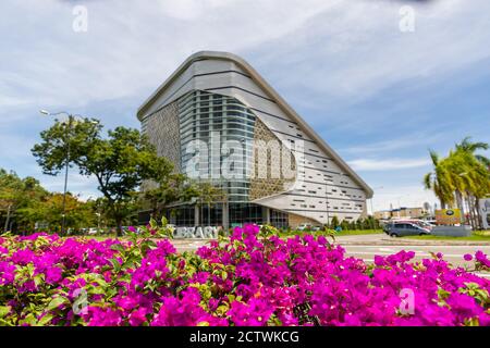 Exterior of Sabah Regional Library at Tanjung Aru Plaza, Kota Kinabalu ...