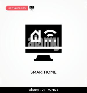 Smarthome vector icon. . Modern, simple flat vector illustration for web site or mobile app Stock Vector