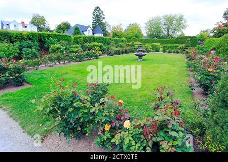 Kingsbrae Garden; St. Andrews; New Brunswick; Canada Stock Photo