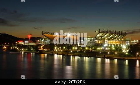Home of the Pittsburgh Steelers, Heinz Field Stock Photo