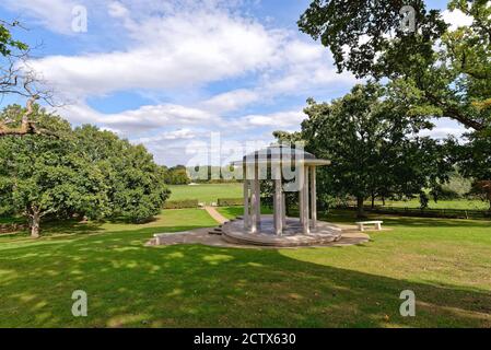 The Magna Carter memorial at Runnymede Egham Surrey England UK Stock Photo