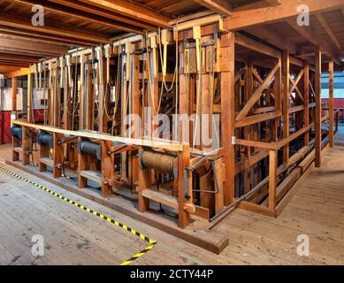 internal views of the Tyne Theatre and Opera House, Newcastle upon Tyne, England, United Kingdom Stock Photo