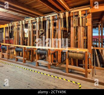 internal views of the Tyne Theatre and Opera House, Newcastle upon Tyne, England, United Kingdom Stock Photo