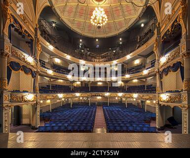 internal views of the Tyne Theatre and Opera House, Newcastle upon Tyne, England, United Kingdom Stock Photo