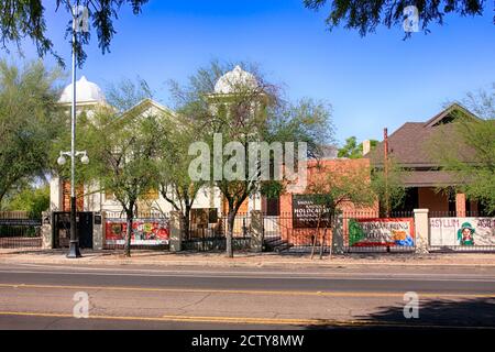 The Jewish History Museum and holocaust history center on S. Stone Ave in downtown Tucson, Arizona, USA Stock Photo