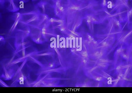 Flickering abstract background with defocused neon light. Stock Photo