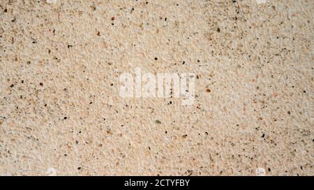 Pebble wash wall finish texture Stock Photo