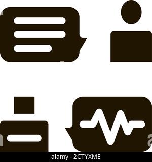 Connection Function Device Voice Control Icon Vector Illustration Stock Vector